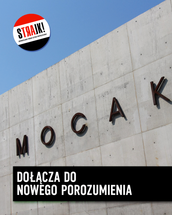 MOCAK OFSW Nowe Porozumienie w sprawie minimalnych wynagrodzeń dla osób artystycznych za udział w wystawach